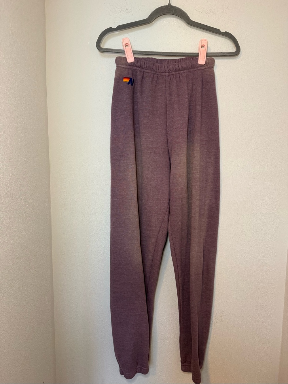 Aviator Nation Essential Sweatpants in Faded Mocha - Picture 3 of 7